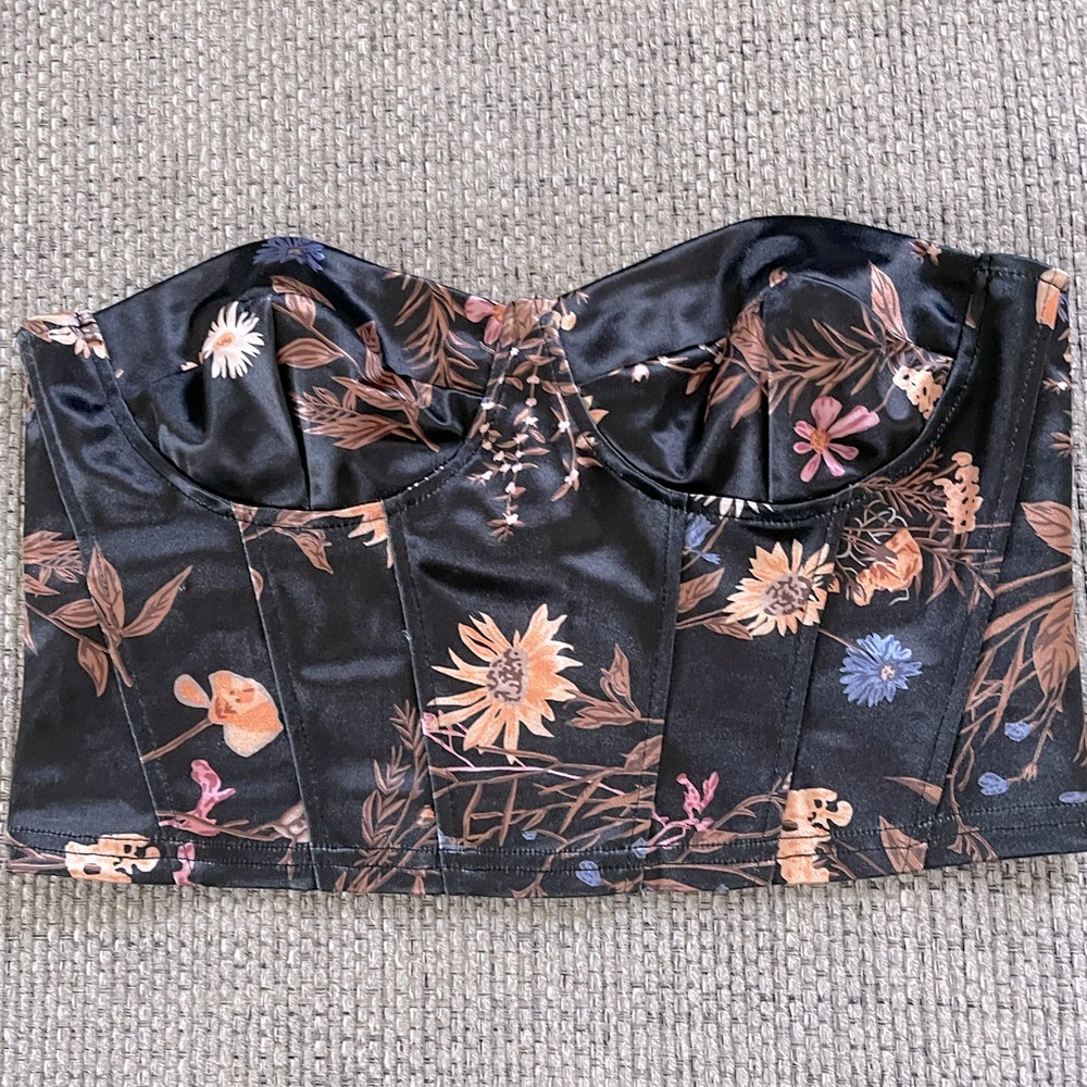 Floral Corset top